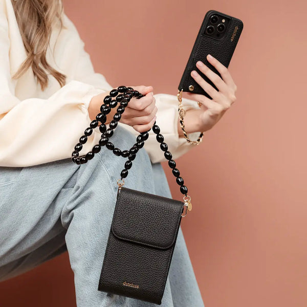 Sac de téléphone Juliet | Noir