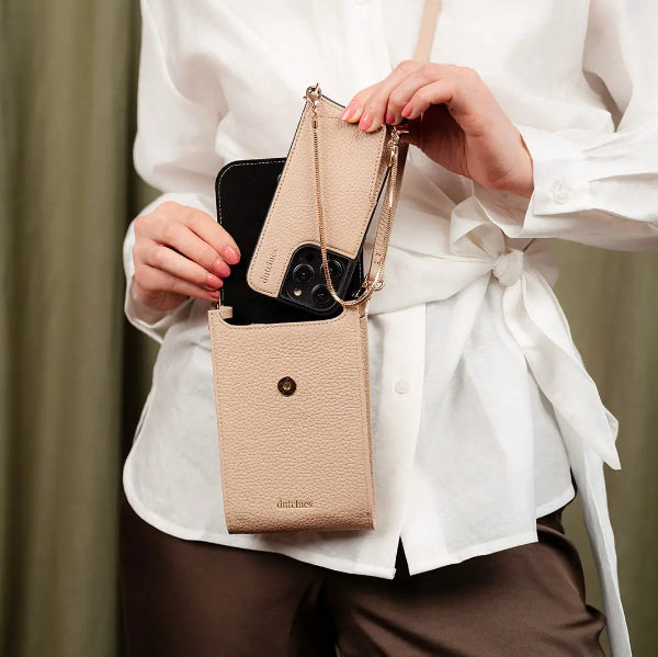 Sac de téléphone Juliet | Beige