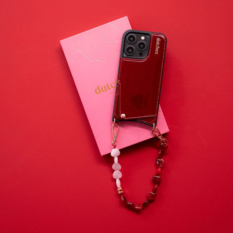 Charm-Set | iPhone | Gloss Rot | Valentina