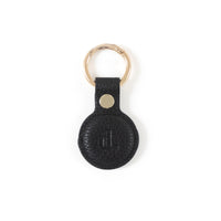 Full leather AirTag holder | Black | Dutchies