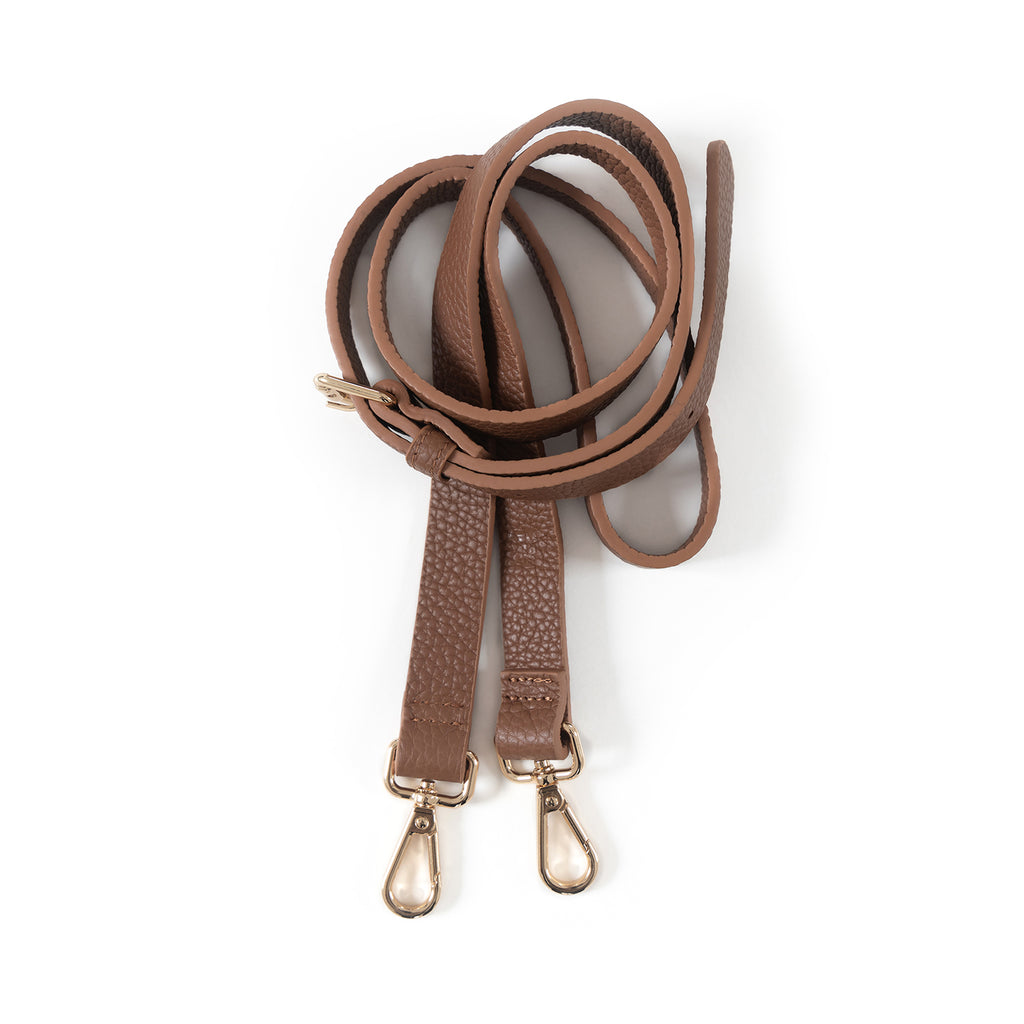 Slimline Leather Strap | 2 cm | Bruin Dutchies