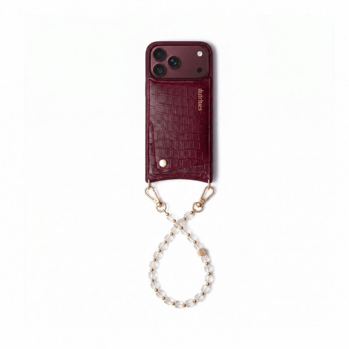 Conjunto de charms | iPhone | Burgundy | Mae