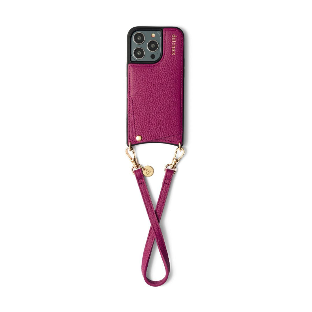 Handstrap Slimline Set | iPhone | Ruby