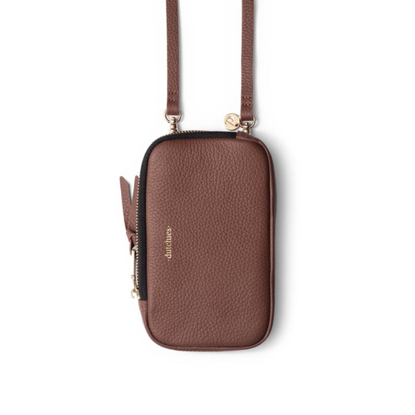 【riu 】Rose phone bag BAG-02-PB-BRWN-G-