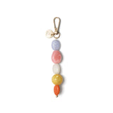 Bag Charm | Beaded | Aloha featuring colorful beads and a stylish clip.