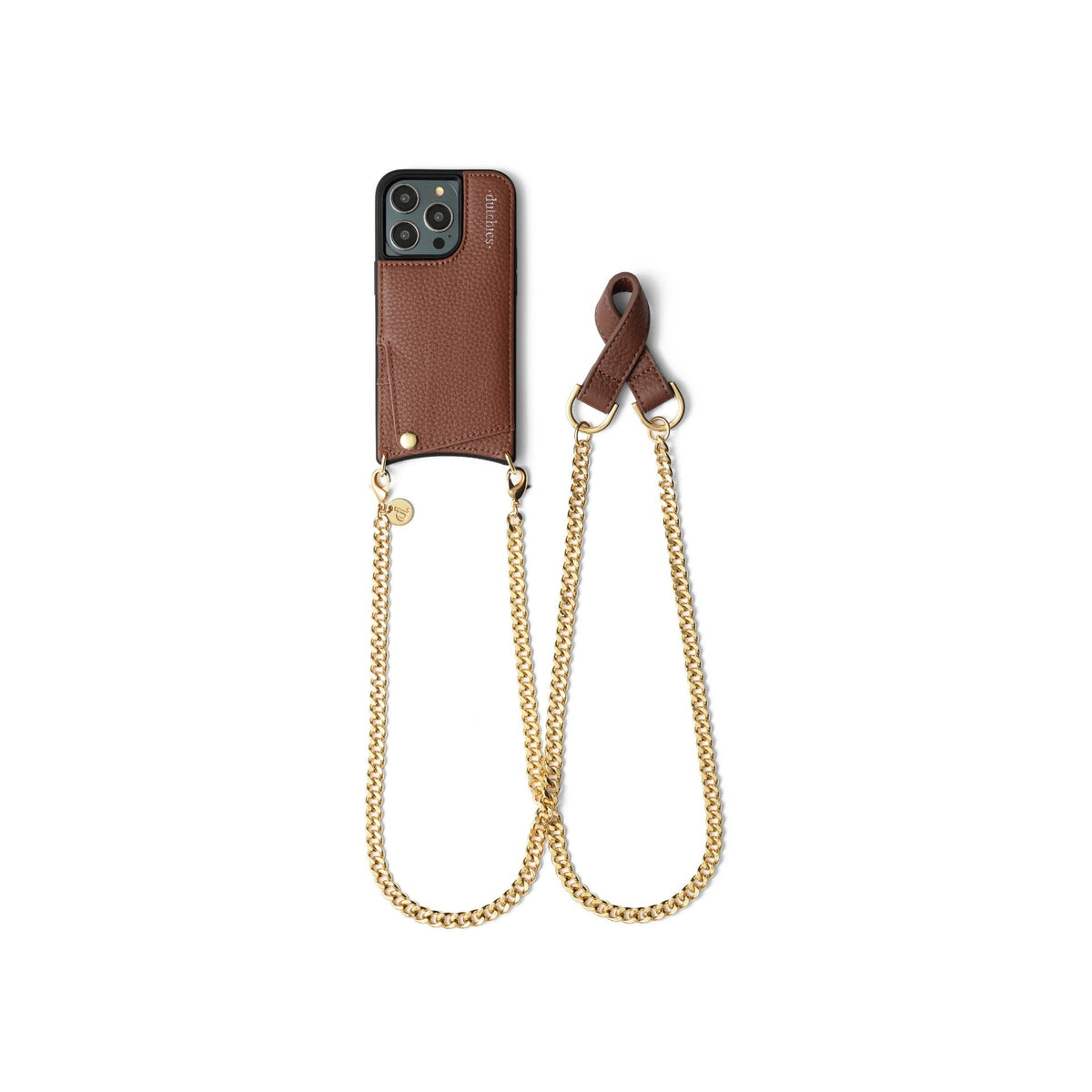 French Chain Set | iPhone | Brown