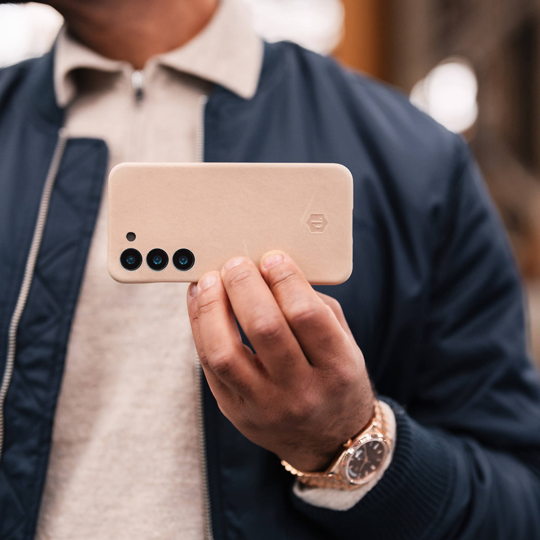 Samsung hoesje | Men | Beige