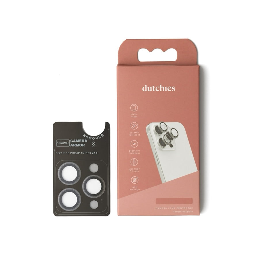 Dutchies | Camera lens bescherming | Transparant