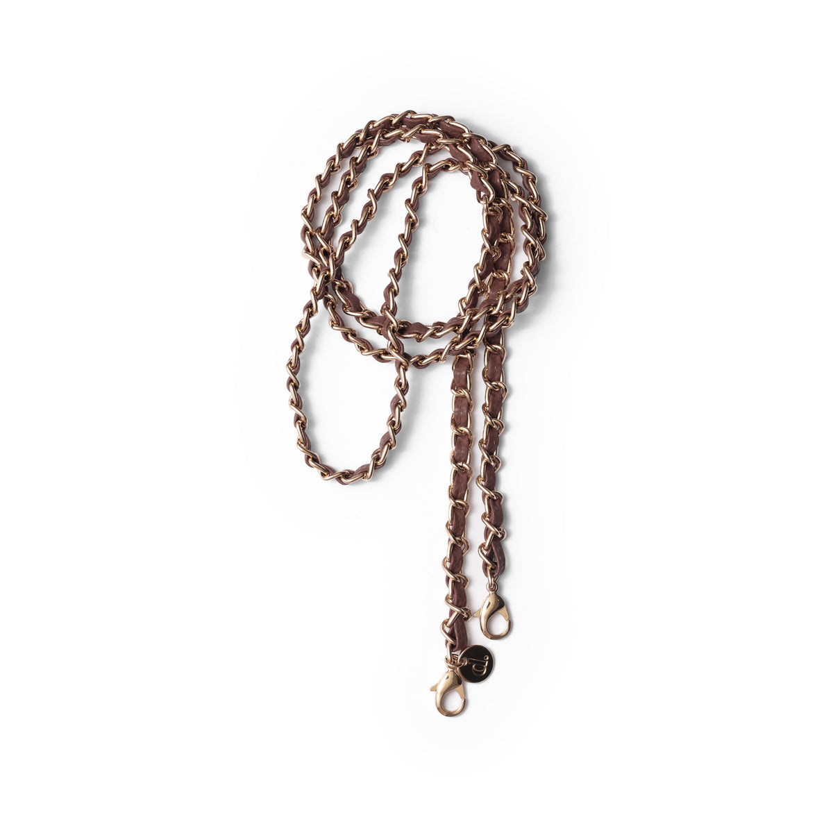 Phone Chain | Italian | Brown