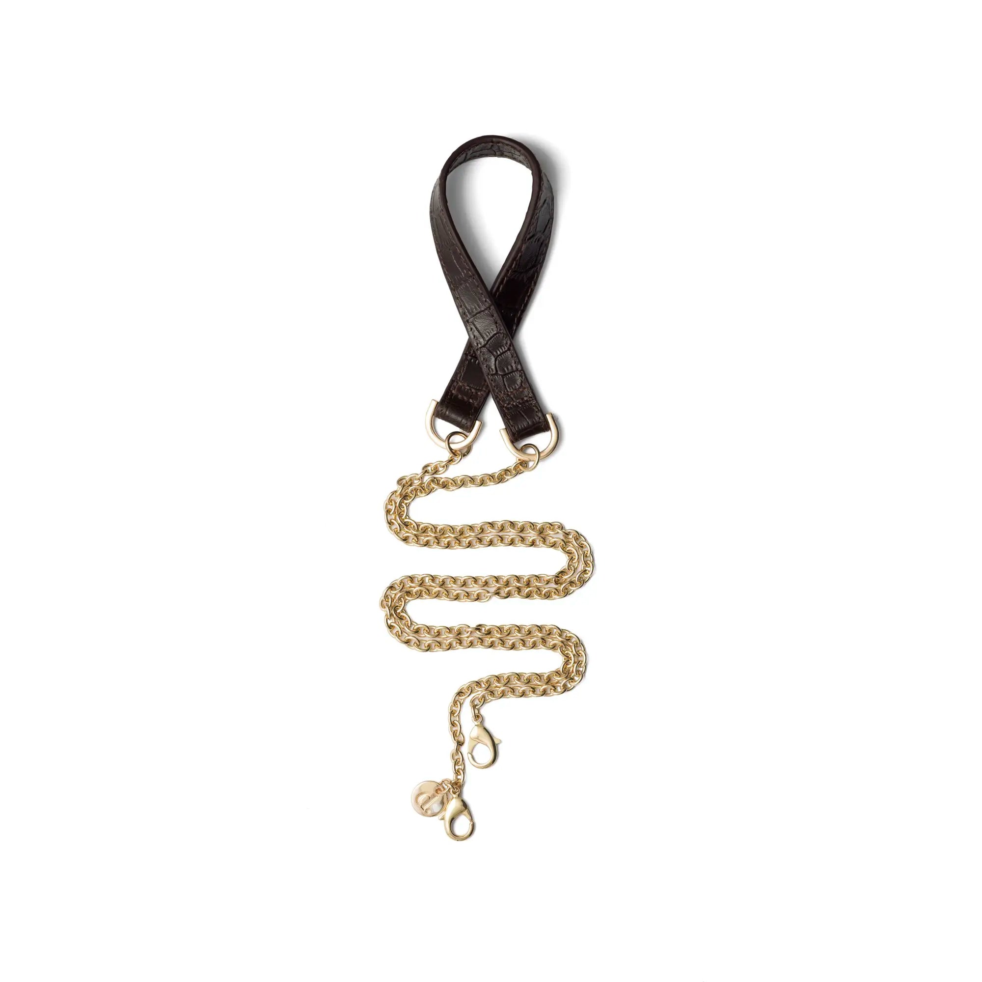 Phone Chain | Spanish | Chocolate Brown