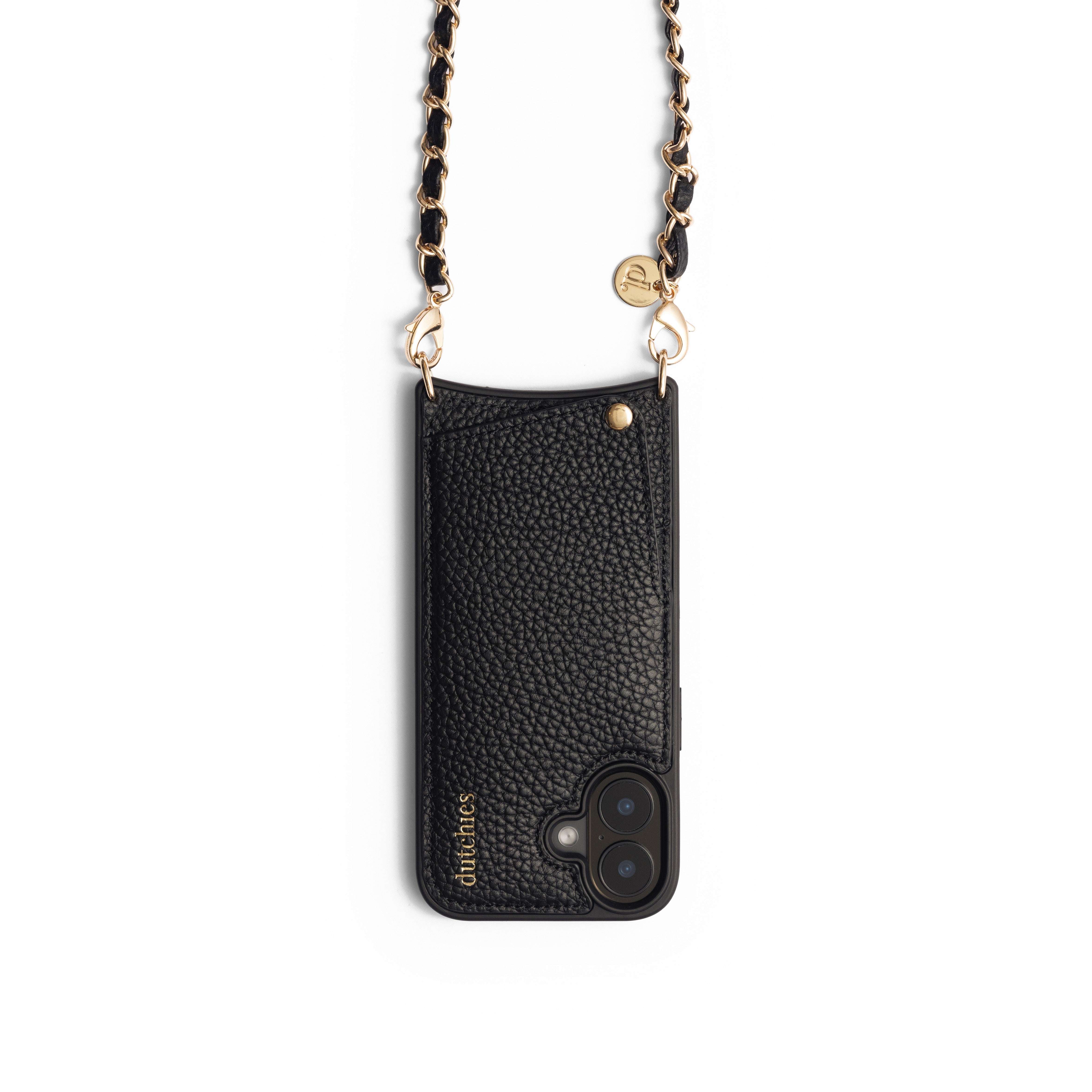 Phone Charm | Italian | Black