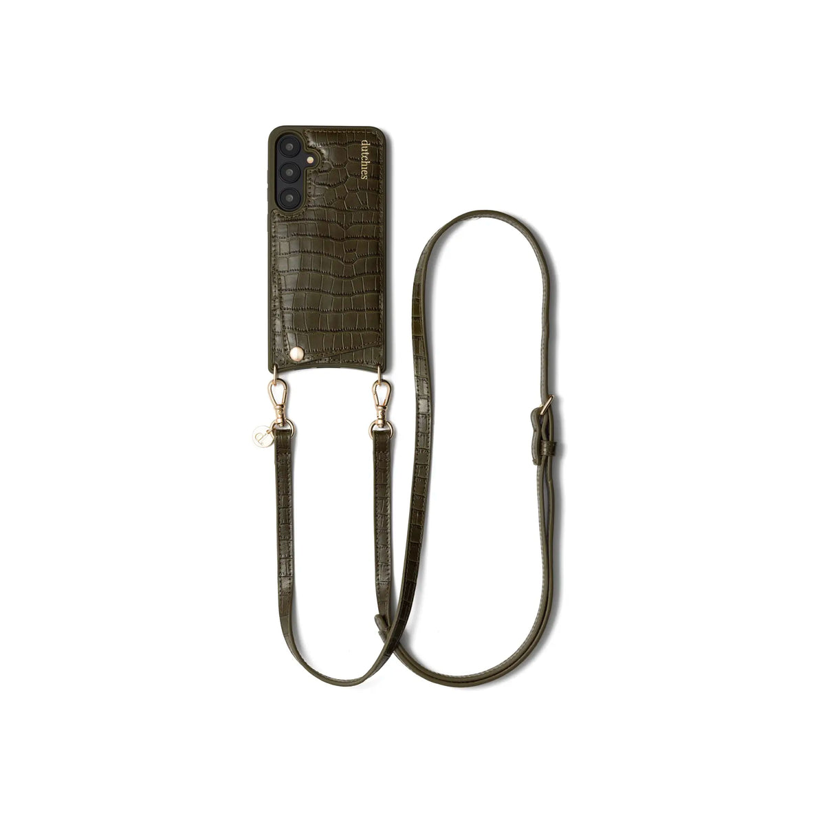 Classic set | Samsung | Olive Green featuring a stylish slimline strap and sleek phone case design.
