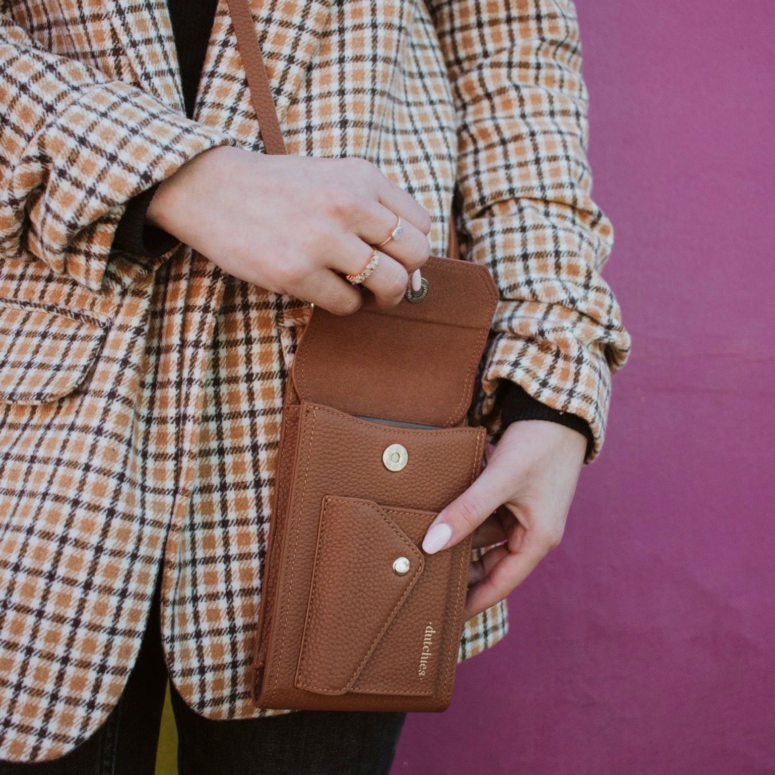 Phone Bag JULIET | Brown Sinco