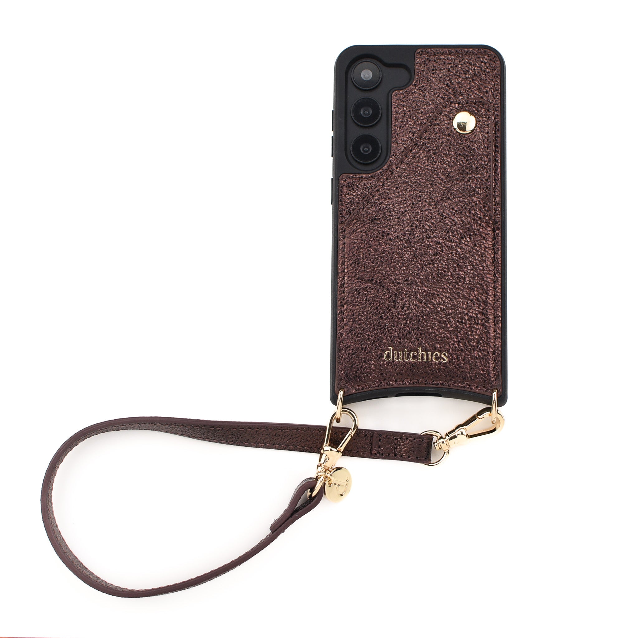 Handstrap Slimline Leer | Copper