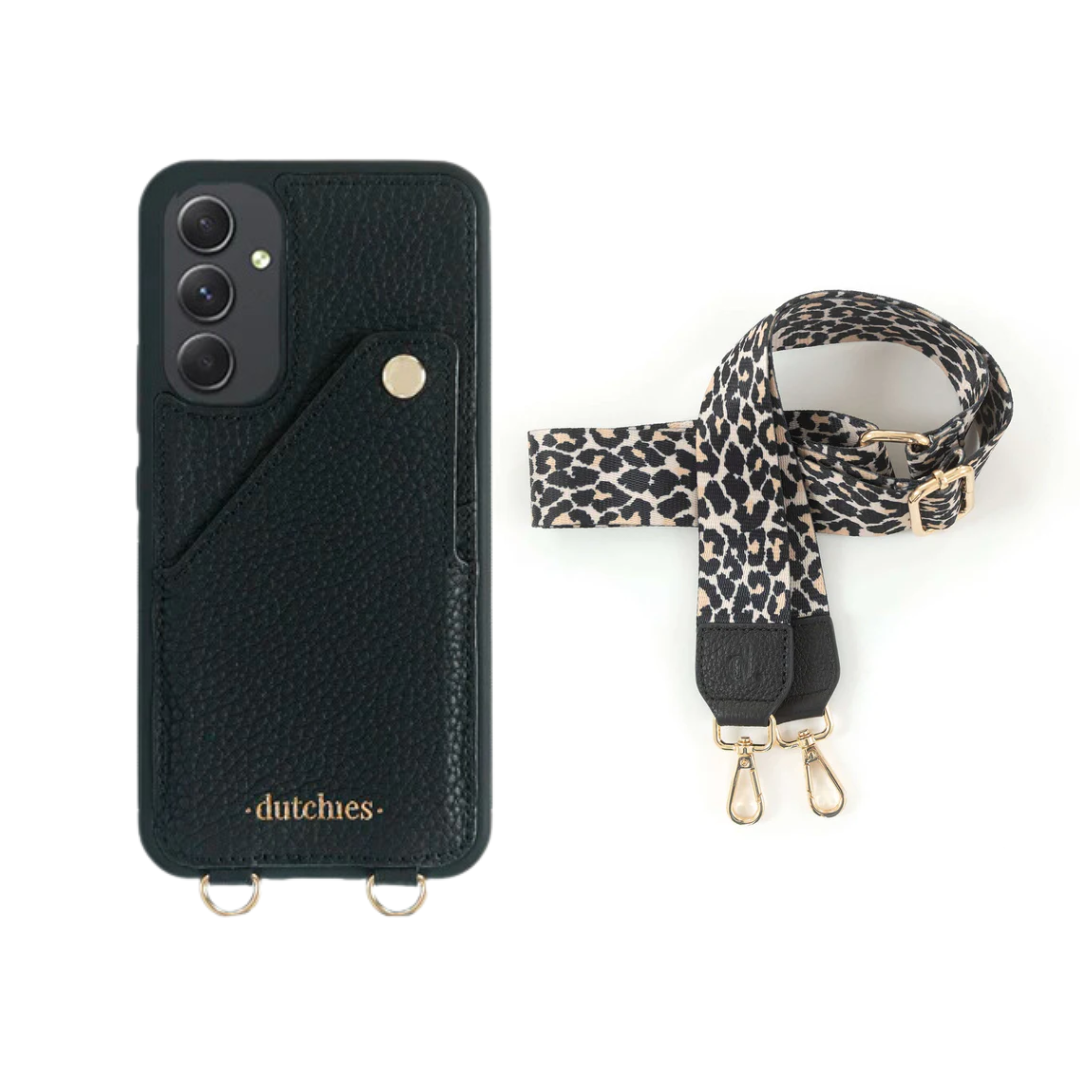 Desert Leopard set | Samsung | Black DUTCHIES