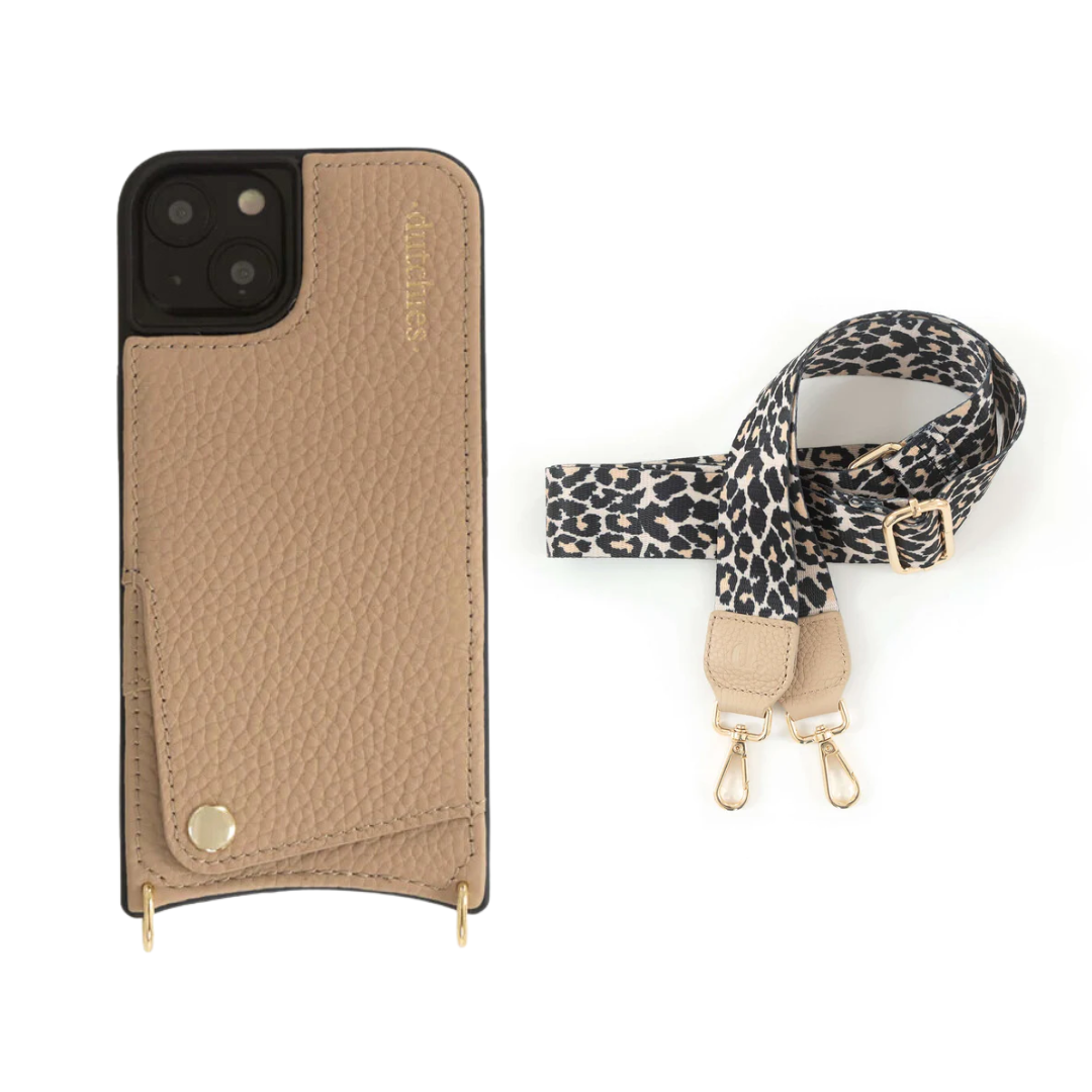 Desert Leopard set | iPhone | Beige DUTCHIES