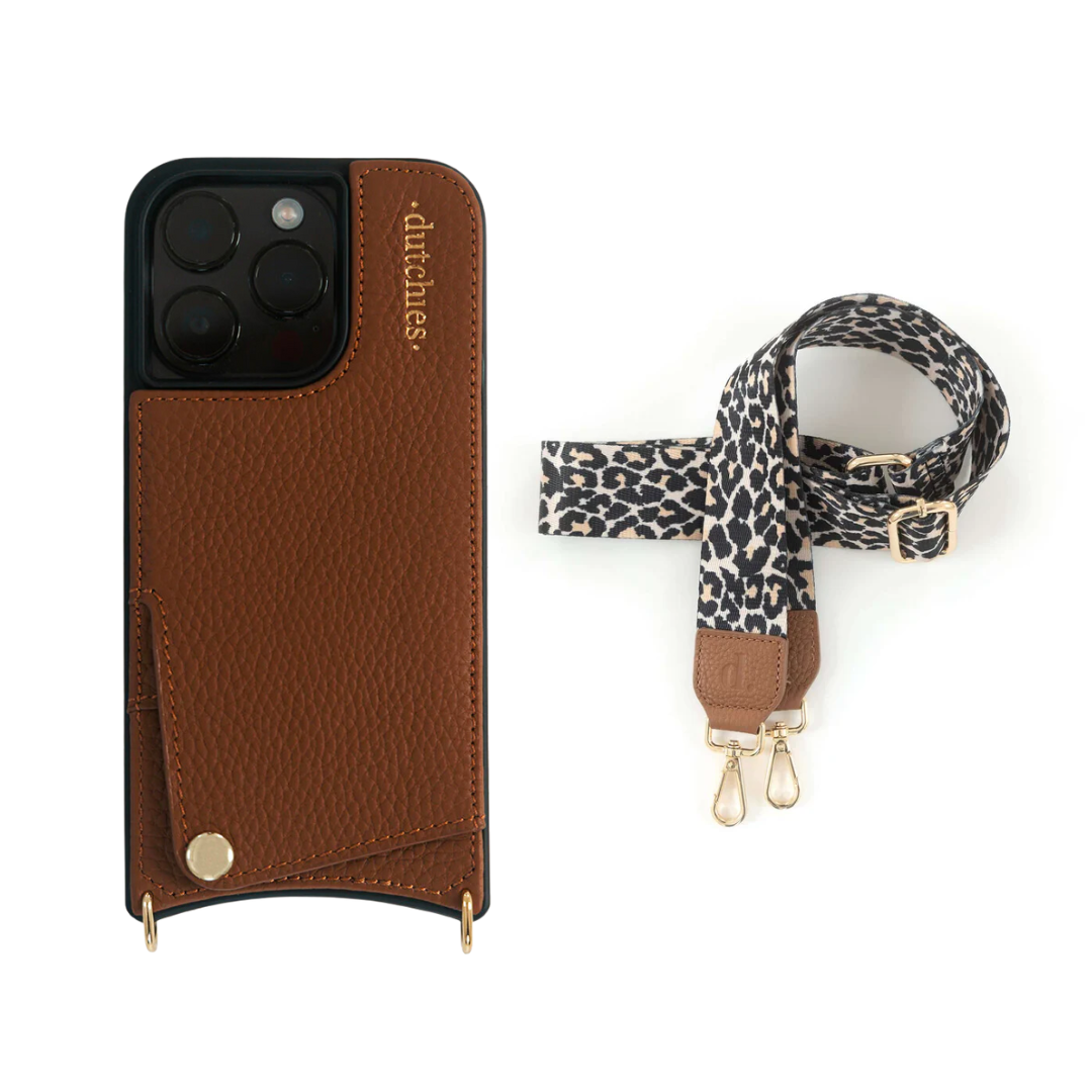 Desert Leopard set | iPhone | Brown DUTCHIES