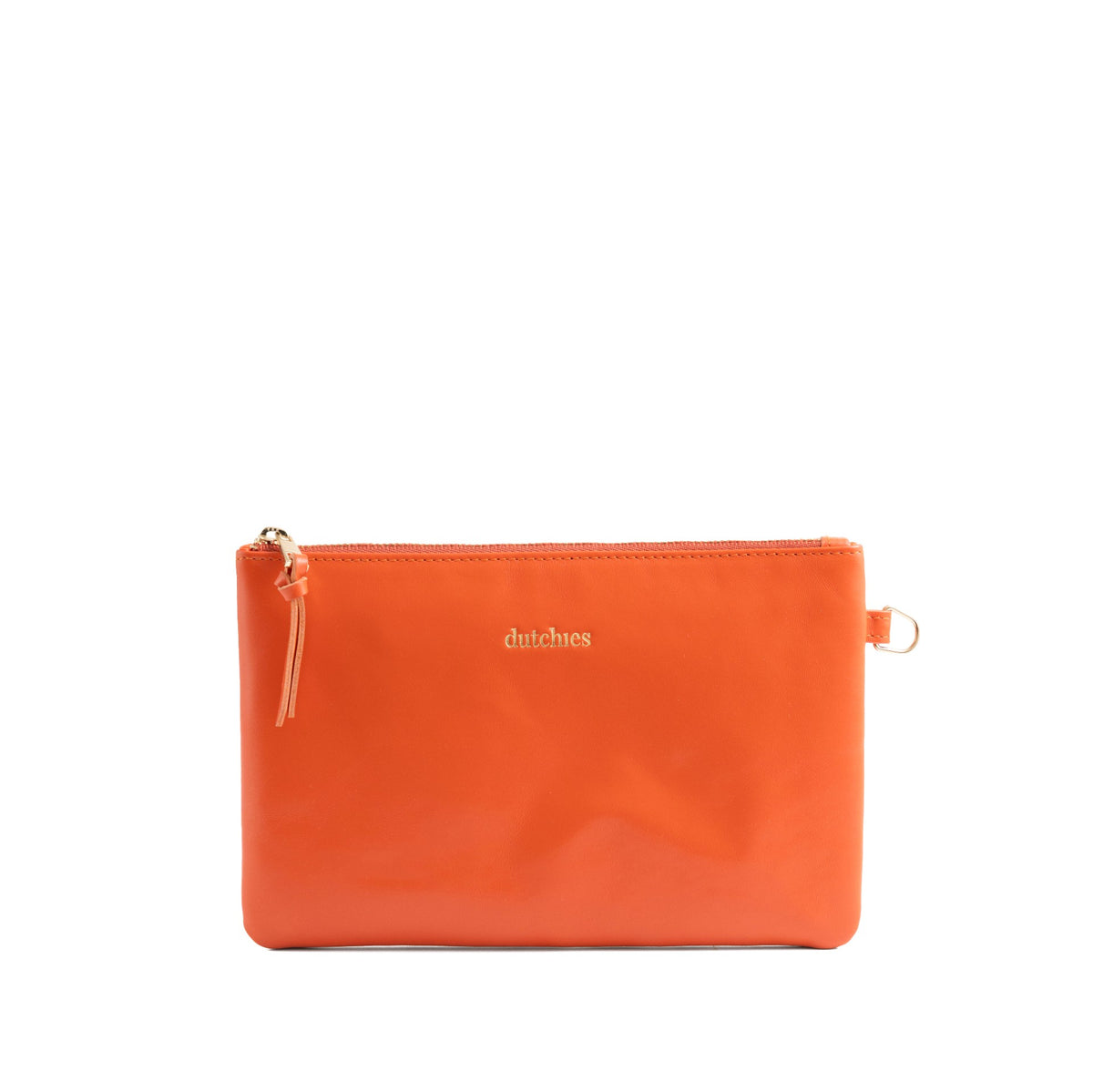 Toiletry Bag | Orange, stylish travel accessory for summer trips, perfect for beach bags.
