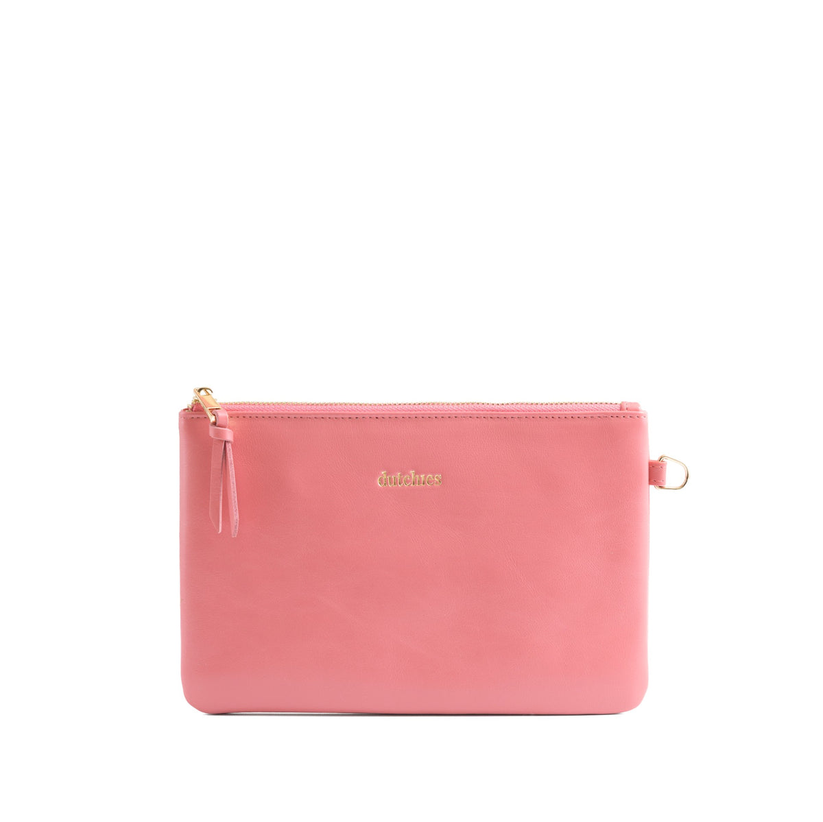 Toiletry Bag | Pink - Stylish pink travel toiletry bag with zipper, perfect for summer vacations and beach bags.