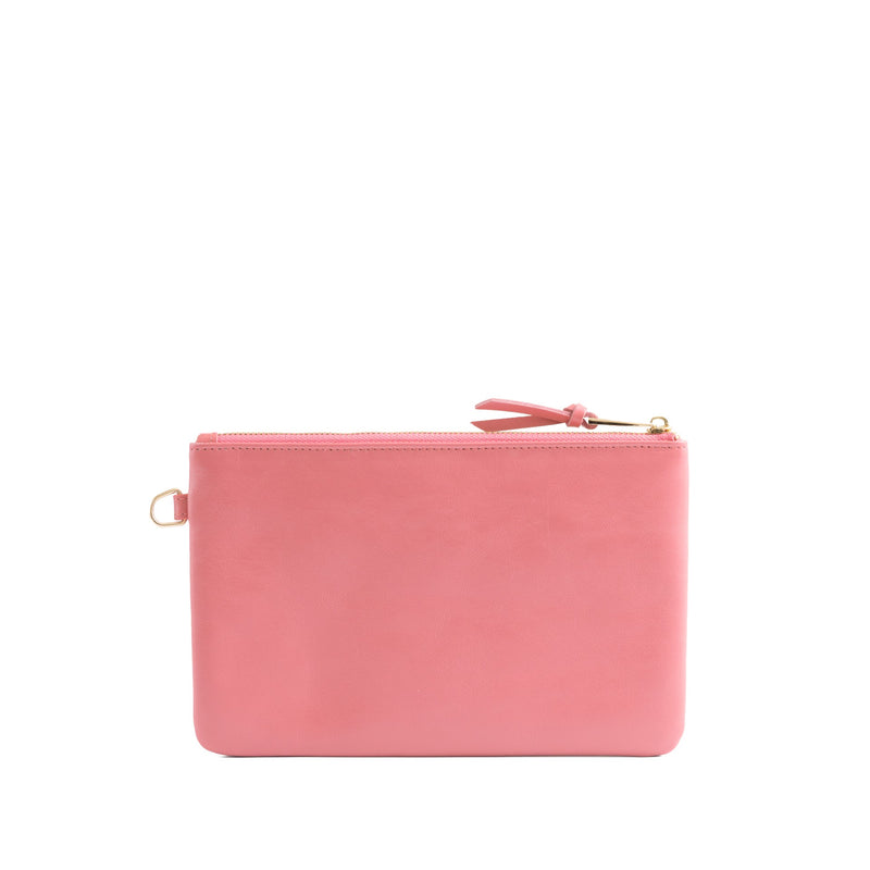 Toiletry Bag | Pink, a stylish and spacious bag perfect for vacations and beach bags.