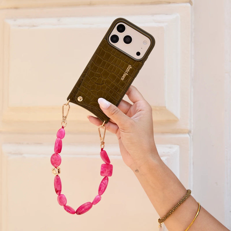 Phone Charm | Beaded | Trudy