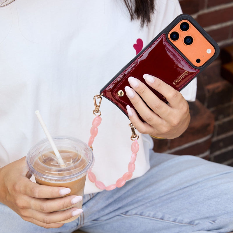 Phone Charm | Beaded | Rosie