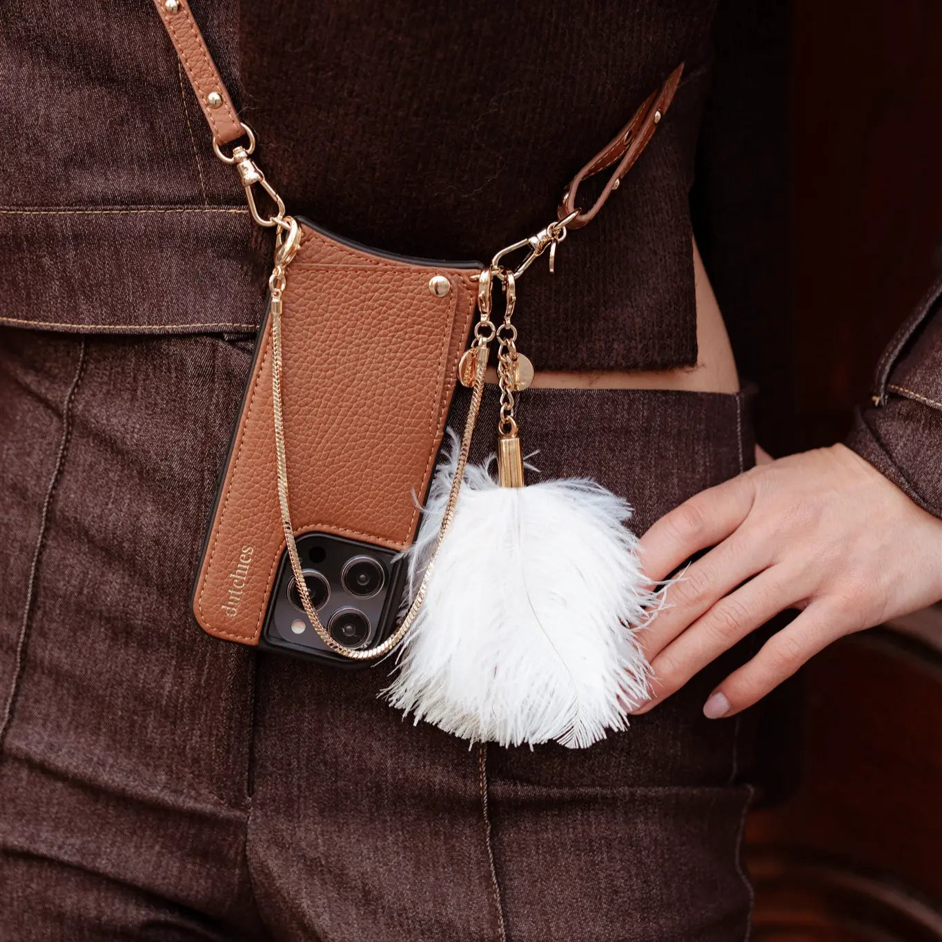 Phone charm | Gold | Indian