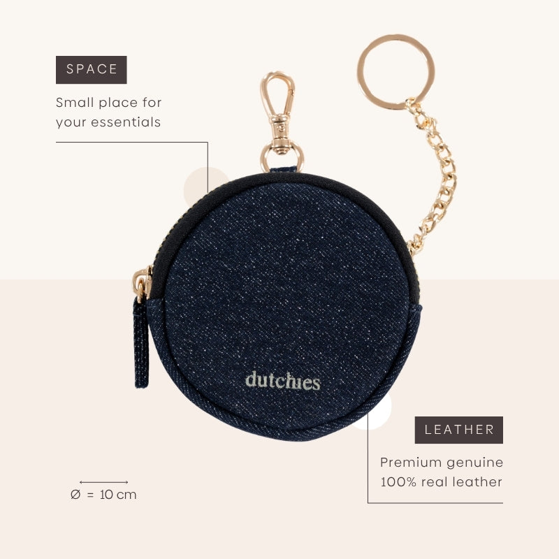 Mini Phone Bag Emma | Denim Glitter