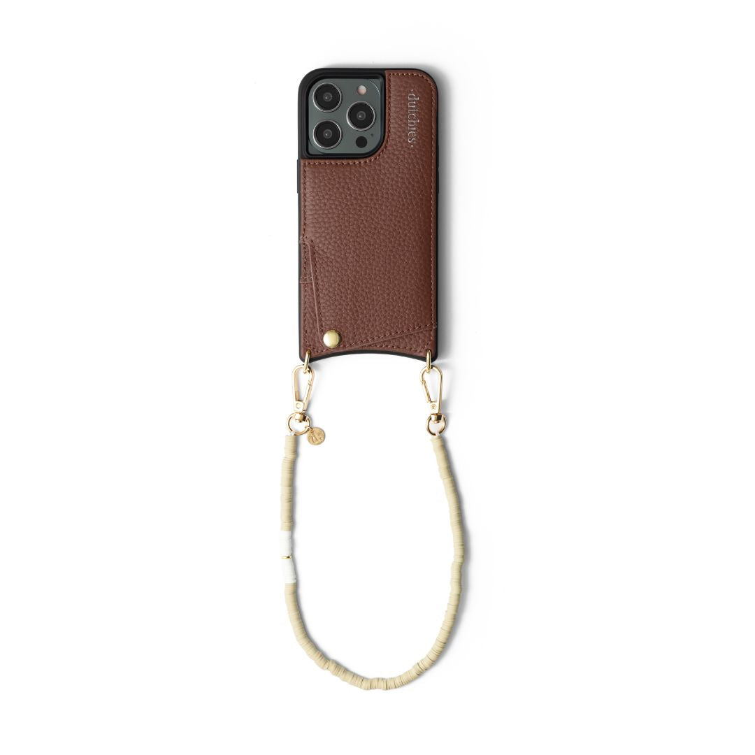 Ensemble Charm Emmeline | iPhone | Marron