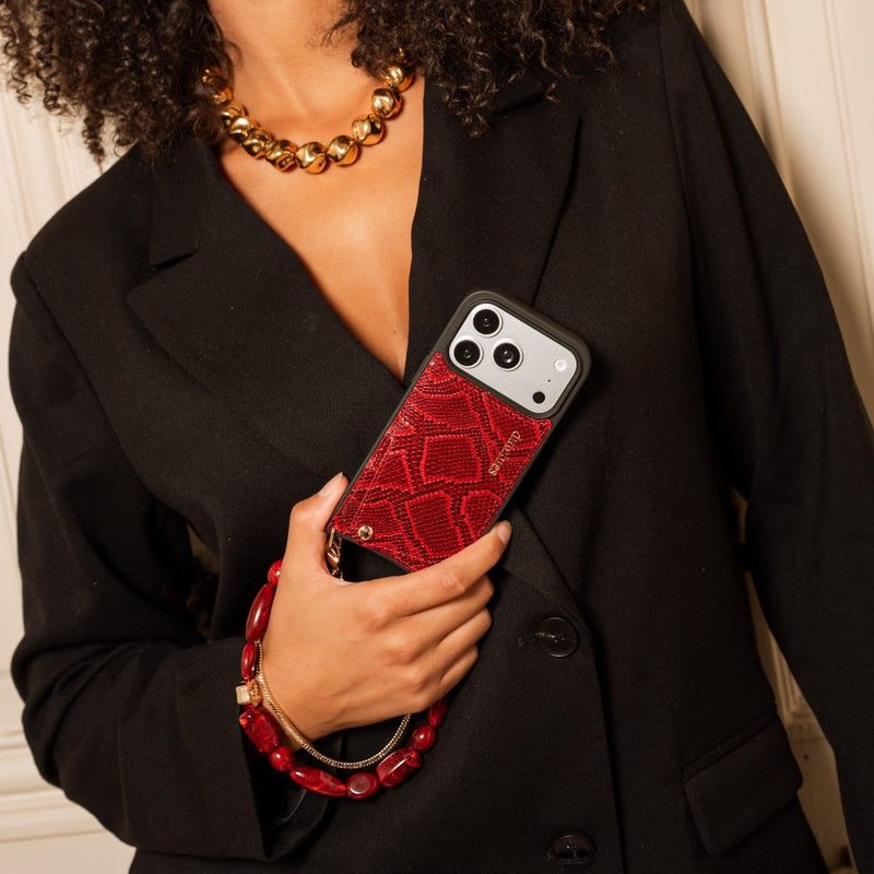 iPhone Case | Snake Red