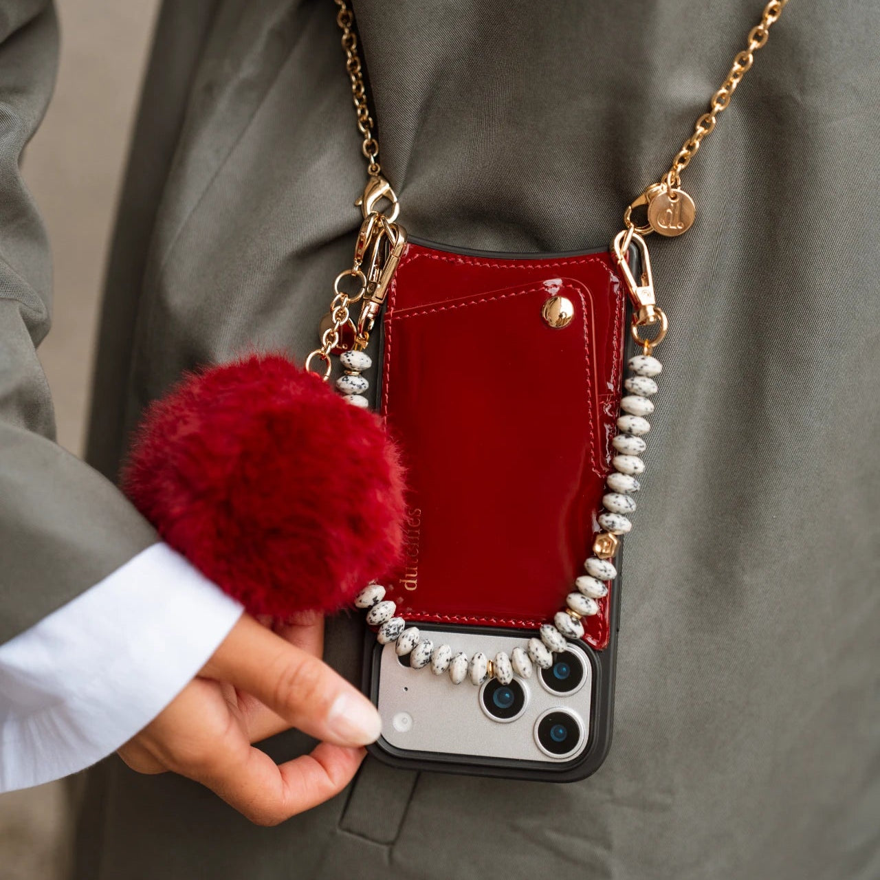 Phone Charm | Beaded | Agnes