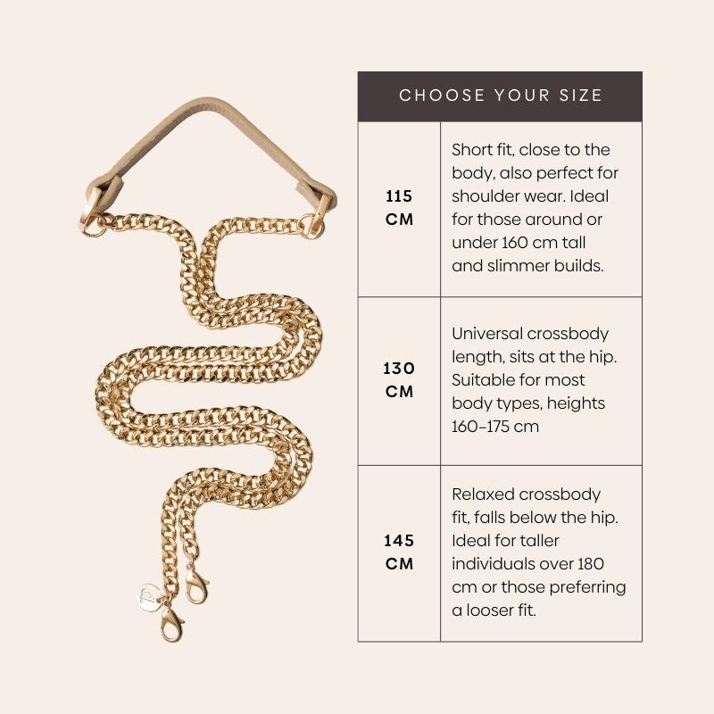 Phone Chain | French | Beige