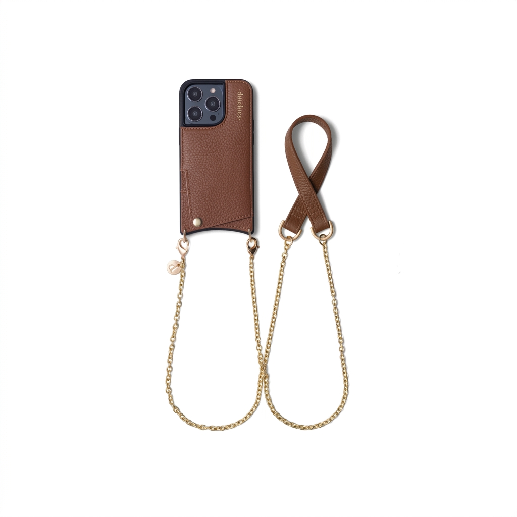 Spanish Chain Set | iPhone | Brown