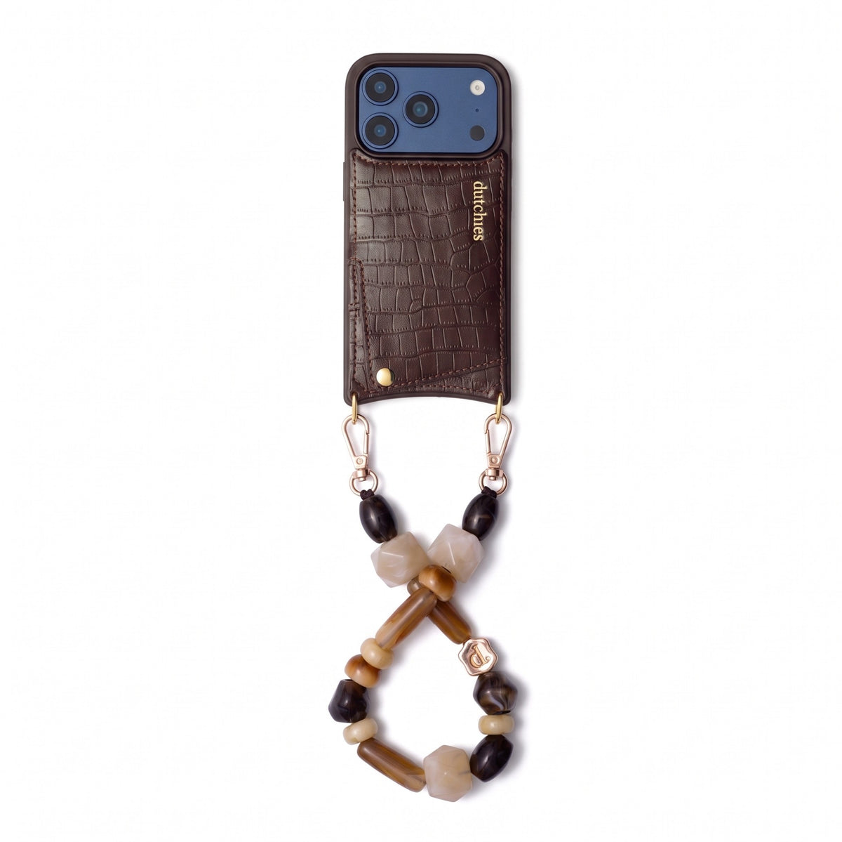 Charm Set | iPhone | Chocolate Brown | Vanessa