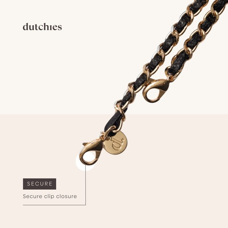 Phone Chain | Italian | Black