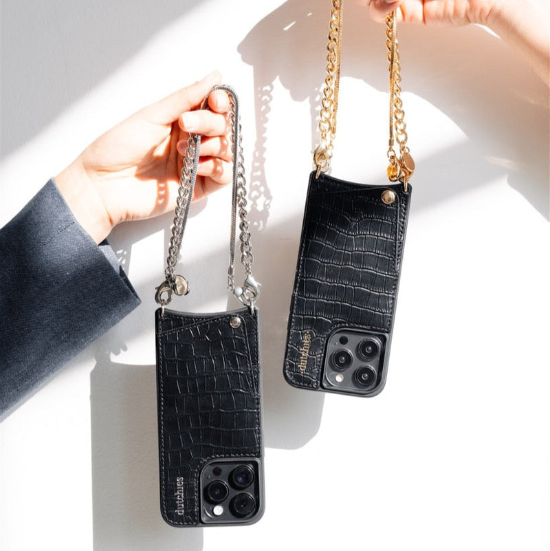 Phone Charm | Silver | French