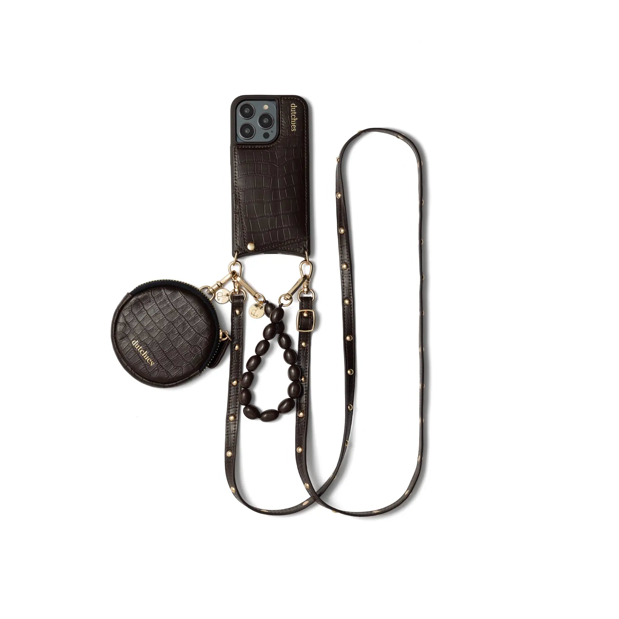 Luxury set | iPhone | Chocolate Brown