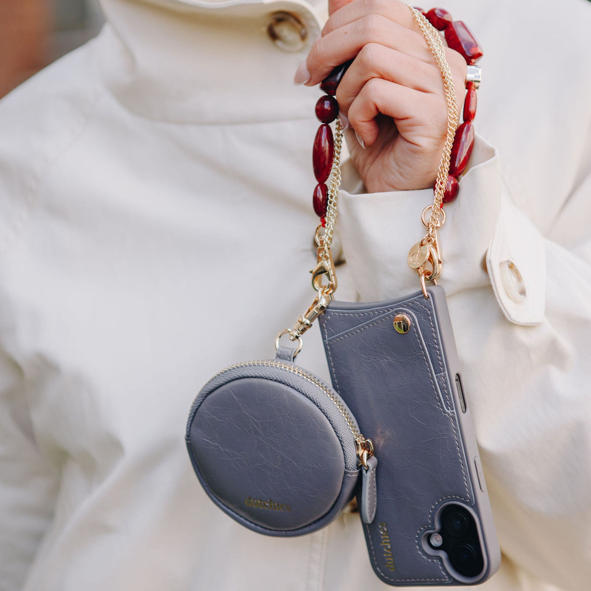 Mini Phone Bag Emma | Graphite Grey