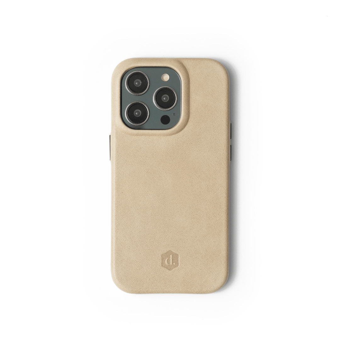 iPhone Case | Men | Beige | Full Leather design | Dutchies