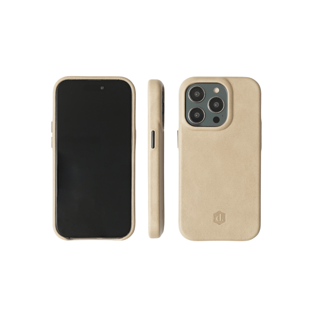 iPhone Case | Men | Beige | Full Leather design | Dutchies