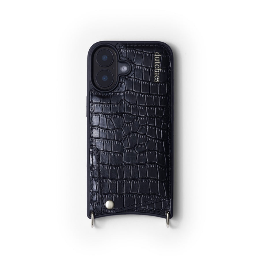 Coque iPhone | Noir | Argent