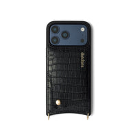 Custodia per iPhone | Noir | Oro