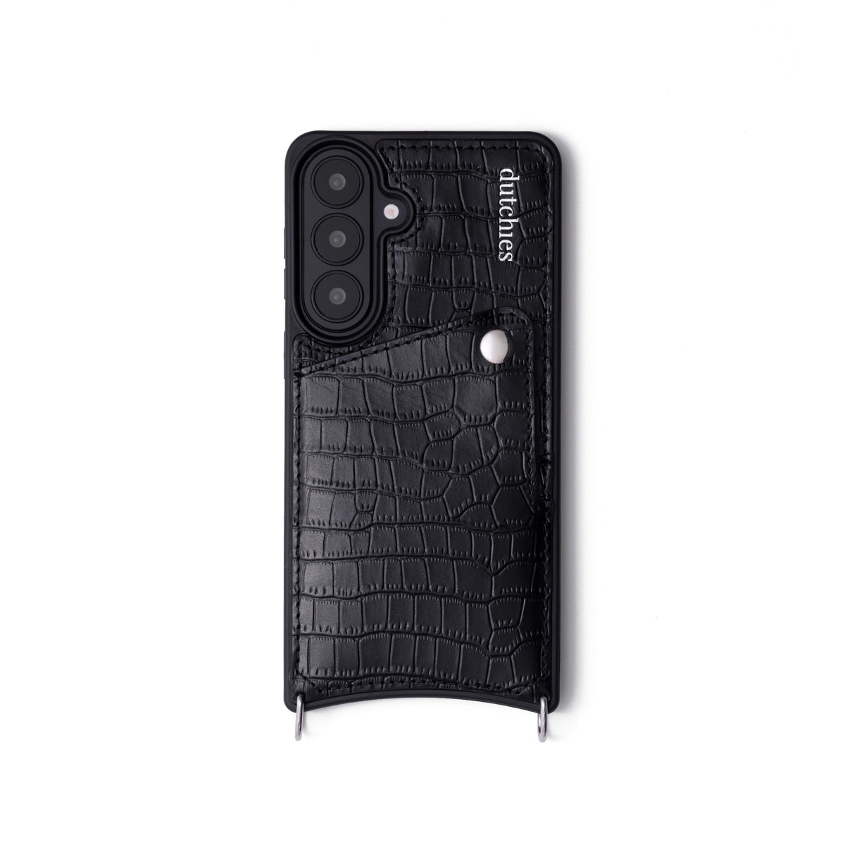 Samsung Case | Noir | Silver