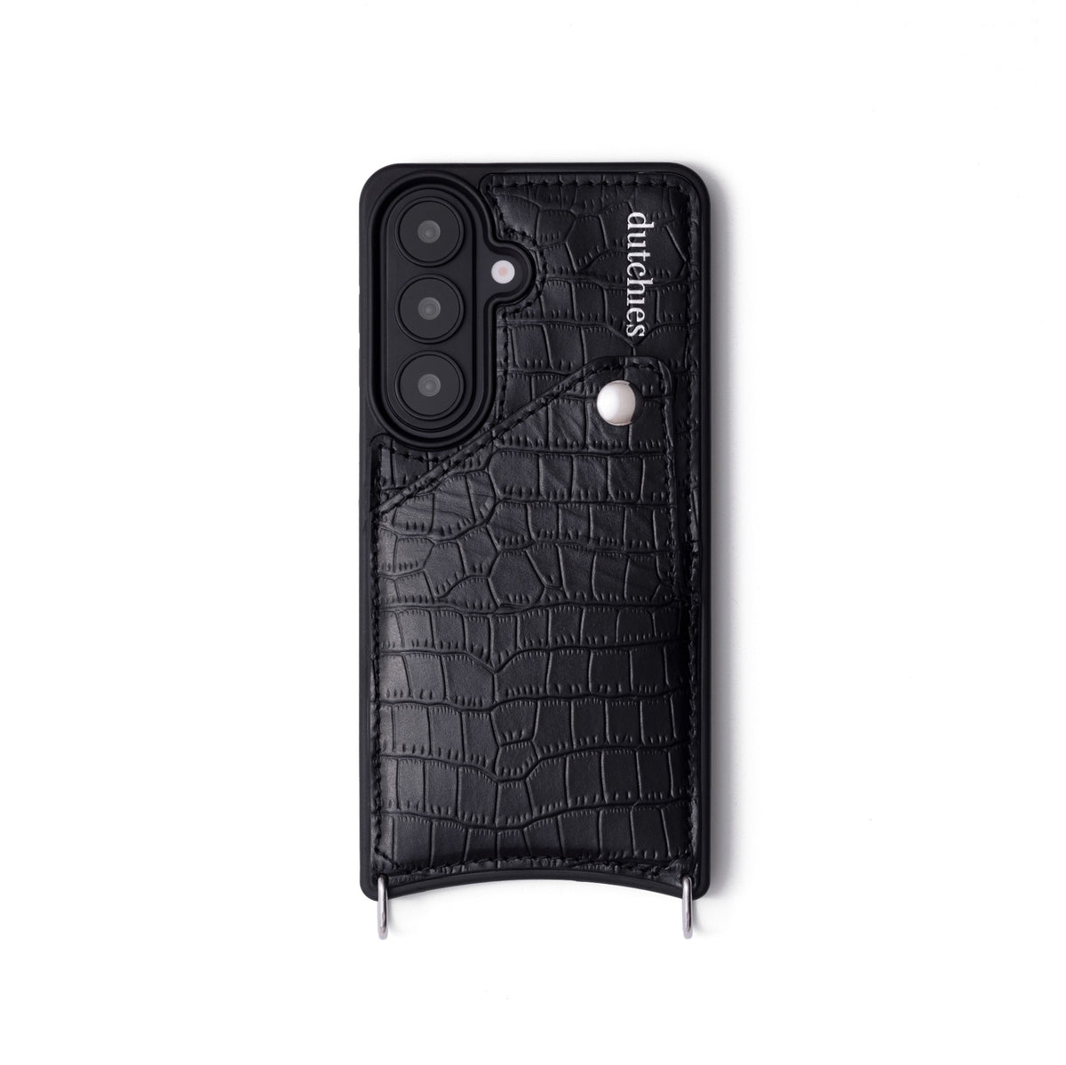 Samsung Case | Noir | Silver