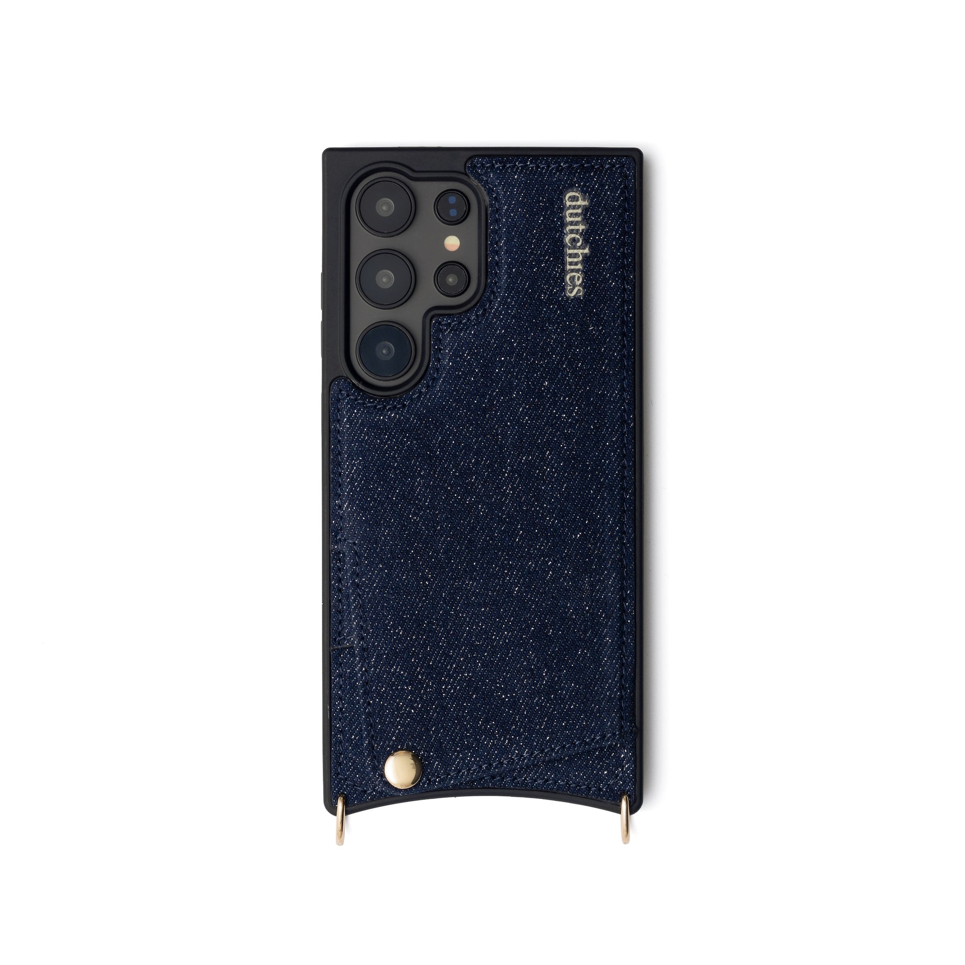Samsung hoesje | Denim Glitter