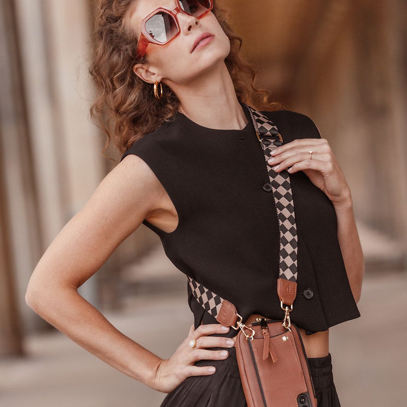 Phone Pouch ROSE | Brown | Dutchies