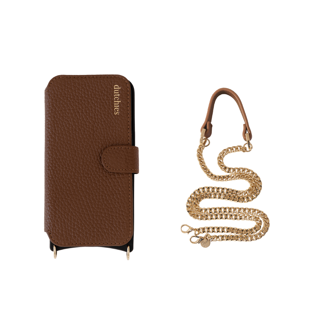 Wallet Bandolier Set | iPhone | Brown