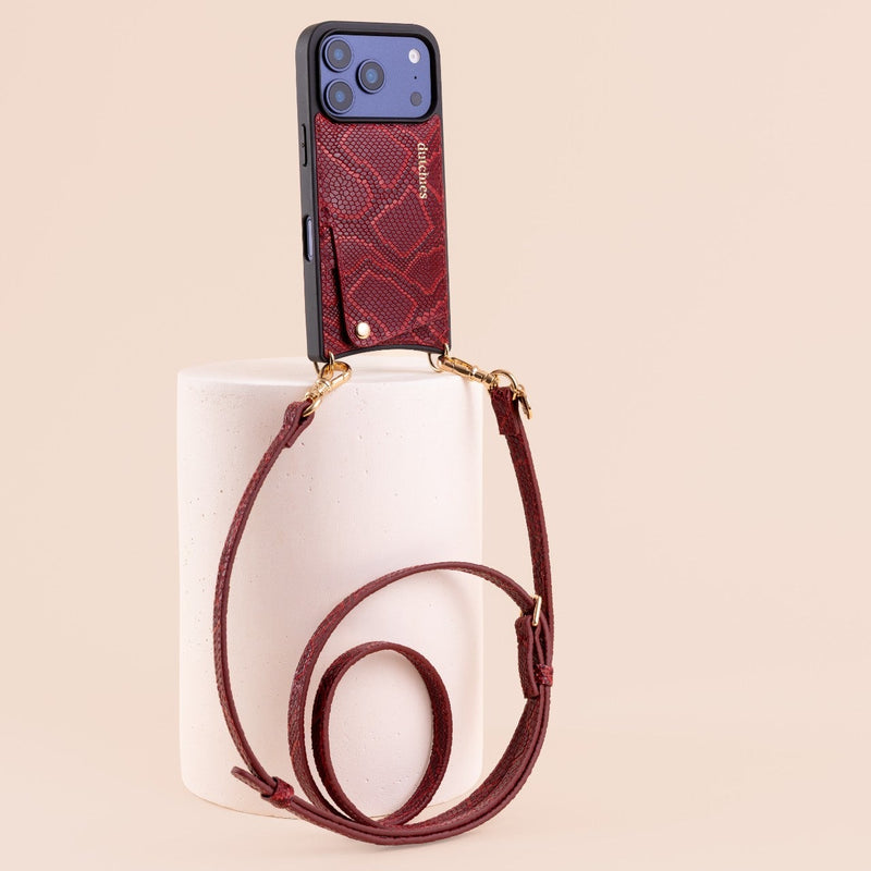 Phone strap | Slimline | Snake Red