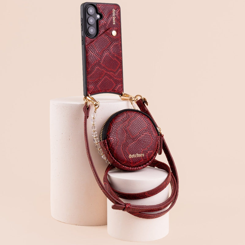 Luxury Set | Samsung | Snake Red