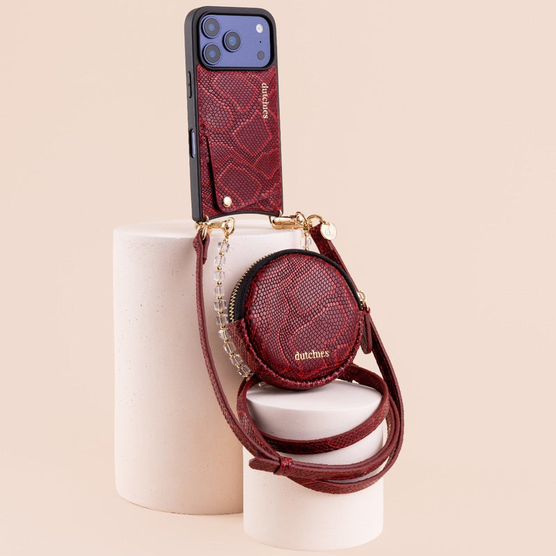 Luxury Set | iPhone | Snake Red